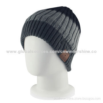 Headphones Beanie with Knit Bluetooth, 60 Hours Standby Time